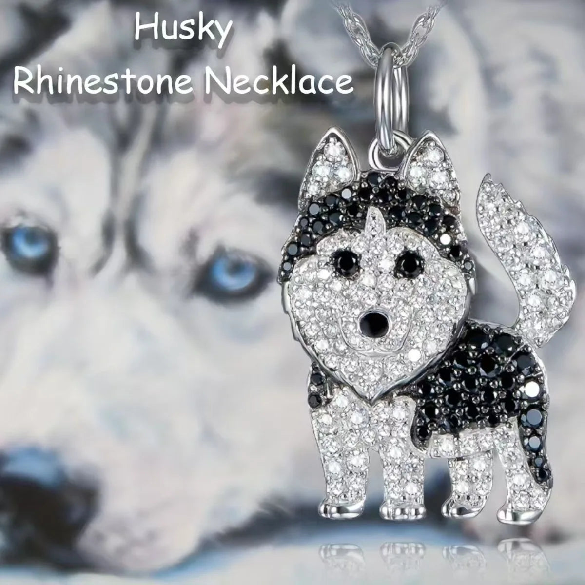 Halskæde med vedhæng - Husky